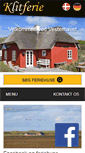 Mobile Screenshot of klitferie.dk